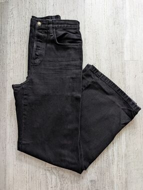 Favorite Daughter- Super High Rise Masha Wide Leg- Faded Black- Size 27